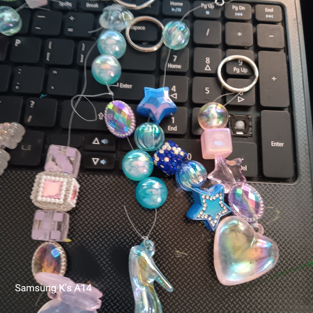 Colorful Beaded Keychains - Picture 5 of 5